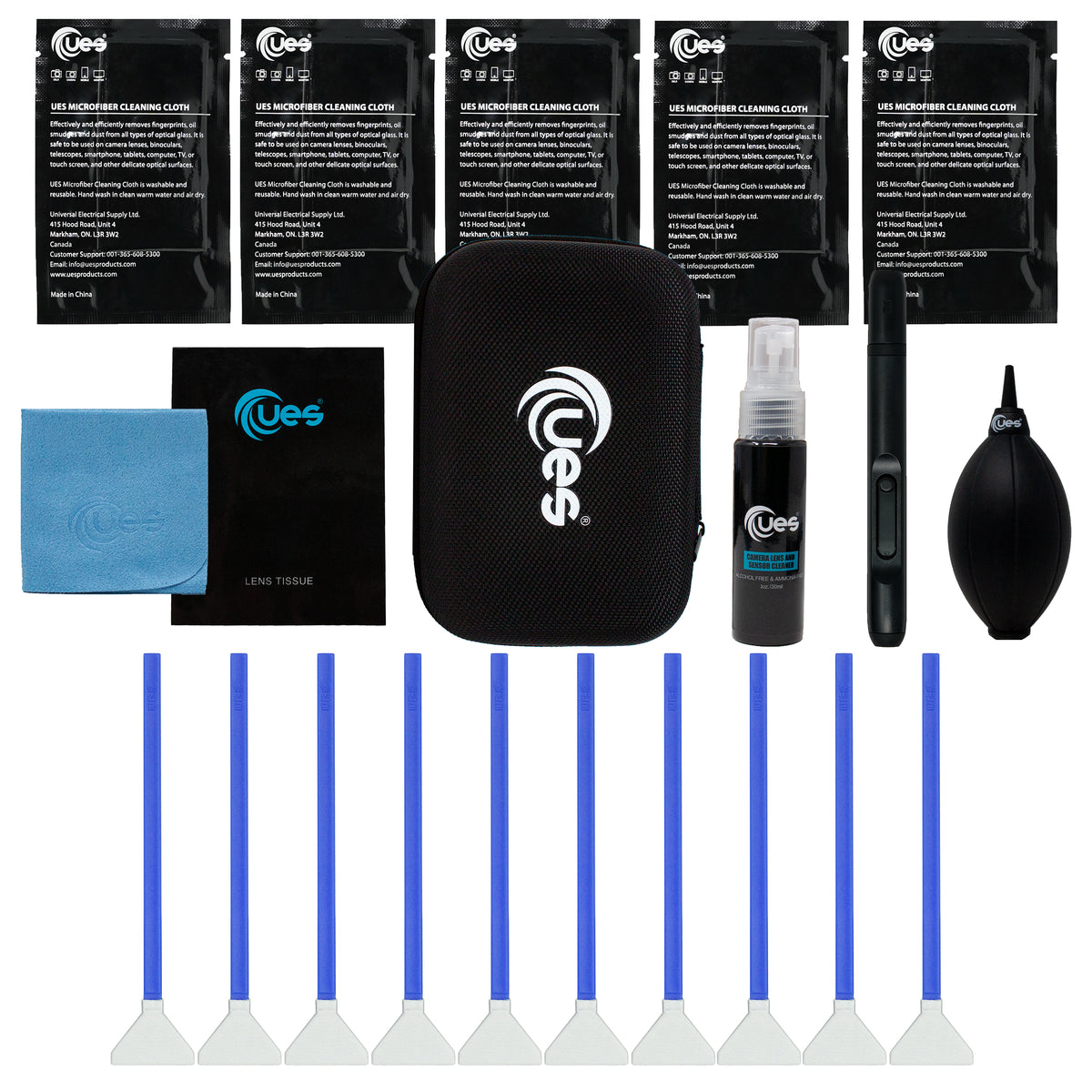 Sensor, Lens and Screen Cleaning Kits (DKL-6) – UES Products