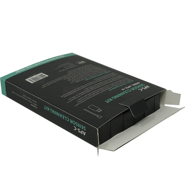 Kit de nettoyage pour capteur APS-C UES APSC-16 (14 tampons de nettoyage pour capteur APS-C 16 mm + 15 ml de nettoyant pour capteur)