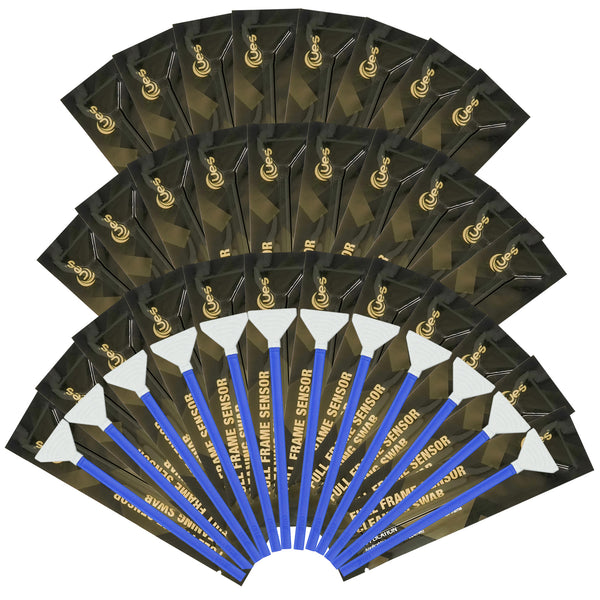 UES FFR-30 Full-Frame Sensor Cleaning Swabs (30pcs 24mm Sensor Cleaning Swabs)