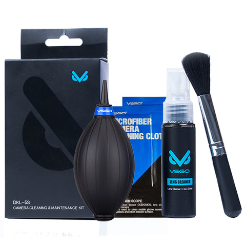 VSGO DKL-5S Professional Cleaning Kits for Camera Lens and Delicate Optics