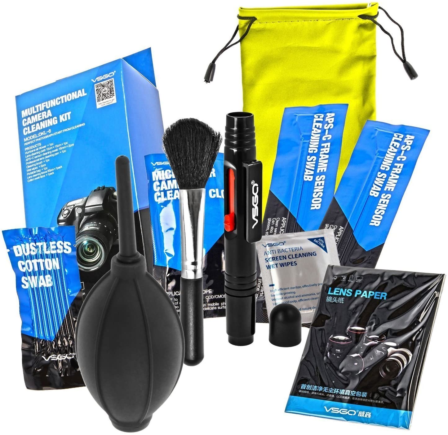 Travel Edition Portable Camera Cleaning Kit Can For Camera,Lens,Glasses,Optical