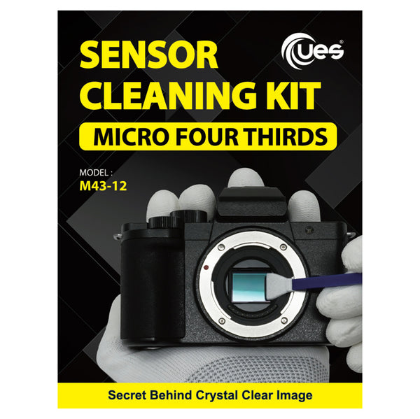 UES M43-12 Micro Four-Thirds 4/3 (MFT) 12mm Sensor Cleaning Kit
