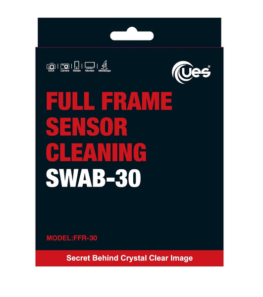 UES FFR-30 Full-Frame Sensor Cleaning Swabs (30pcs 24mm Sensor Cleaning Swabs)