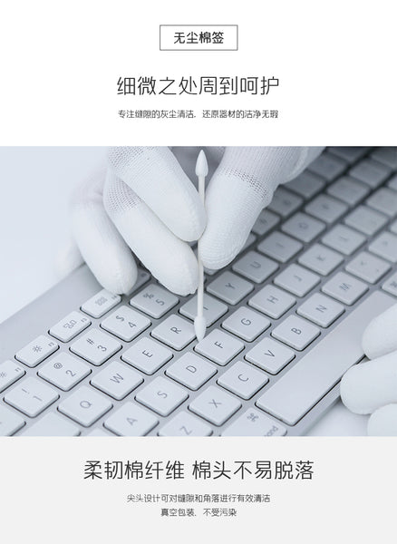 Anti-Static and Lint-Free Dustless Lens Cleaning Cotton Swabs (DDR-4)